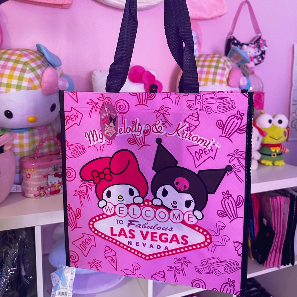 Kuromi and My Melody Tote Bag